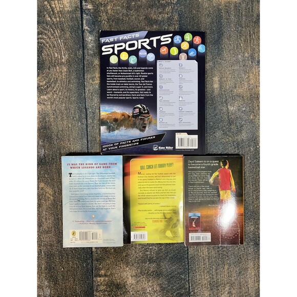 Lot Of 4 Sports Books! Power Forward, Roar Of The Crowd, Boy Who Saved Baseball! - Picture 6 of 7